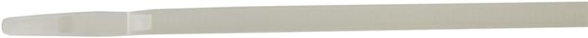 K Tool International Cable Zip Tie 14 Ich Natural 100/Pack 50 Pound Tensile with Mount Head