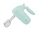 Elite Gourmet EHM003M Ultra Power Küchenhandmixer, elektrisch, 5 Gang, mit 2 extra breiten Edelstahl-Rühren für glatte, cremig geschlagene Mischungen, plus praktische Rühreraufbewahrung, mintblau