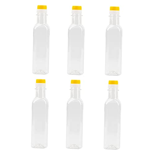 Luxshiny 6pcs Household Oil Bottles Kitchen Storage Jars for Walnut Camellia and Linseed Oil Essential Kitchen Accessory for Home Cooking