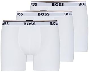 BOSS Herren Mix&Match T-Shirt R Regular-Fit T-Shirt aus Stretch-Baumwolle mit Kontrast-Logo