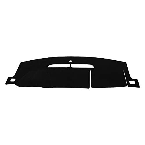 Apeixoto Dashboard Cover Compatible with 2007-2014 Tahoe Avalanche Suburban GMC Yukon Denali 07-13 Sierra SLT Silverado LTZ Dash Cover Mat Black Premium Carpet Without Dash Speaker