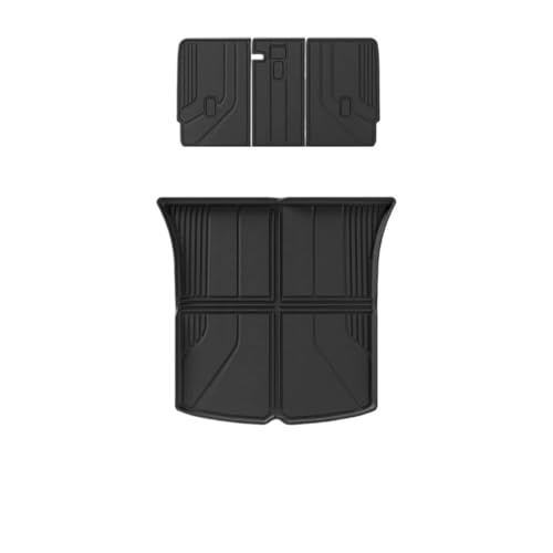 Tapis de Sol Voiture Model Y à Bords Hauts Anti-Boue et Étanche