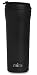 MIRA 16 oz Stainless Steel Insulated Travel Mug with lid | Spill Proof Vacuum Insulated Car Tumbler Cup for Coffee & Tea | Thermos Keeps Drinks Steaming Hot or Ice Cold | Black