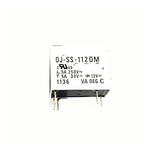 Relé 12V 5A OJ-SS-112DM para reparar placas electrónicas de calderas y electrodomésticos
