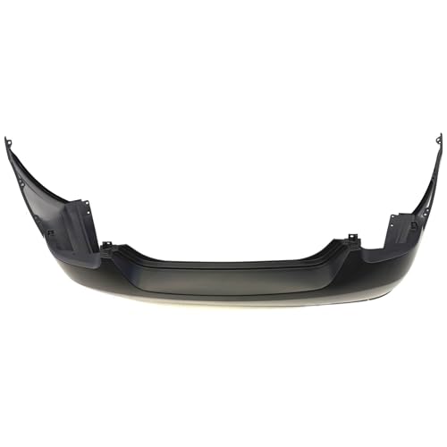Image of FitParts Compatible with Nissan Maxima 2007-2008 Rear Bumper Cover | Primed, Without Parking Sensor Holes, Without Tow Hook Hole, Sedan, Ready to Paint, OEM 85022ZK30B, NI1100246
