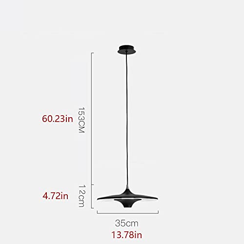 Lampe à suspension LED style industriel pour éclairage de restaurant et table à manger