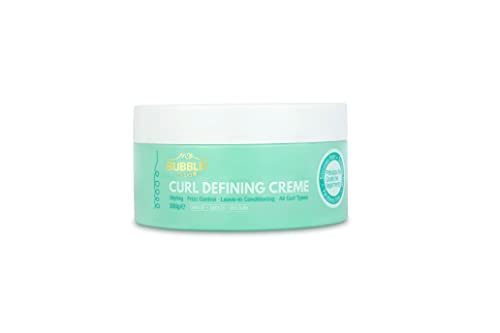 My Bubble! Curl Defining Creme 200g with Castor, Jojoba & Shea Butter for all curly hair types, vegan, silicone free, parabens free, sulfates free, curly girl method approved