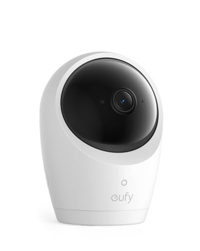 Image of eufy Security Baby Monitor E20 Add-On Camera, 2K HD Resolution, 330° Pan and 60° Tilt, 4× Zoom, Night Vision, 5000mAh Built-in Battery, ANR