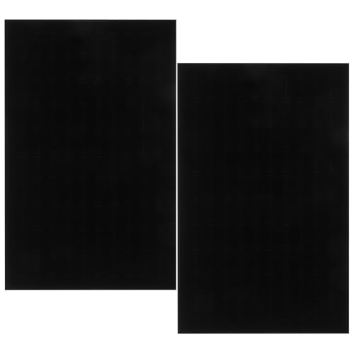 ABOOFAN 2pcs Jewelry Sponge Pad Black Stand Necklaces Foam Earring Tray Ear Stud Inserts Supplies