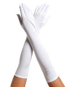 Aadishwar Creations White Hand Gloves UV Protact For Summer