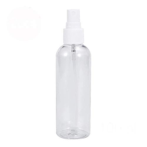 Preisvergleich Produktbild Heqianqian Sprühflasche Feinen Nebel aus Kunststoff PET Sprühflasche Travel Cosmetic nachfüllbar Parfümzerstäuber 100ml Für Reisen, Putzen, Gartenarbeit (Color : White, Size : 5pcs)