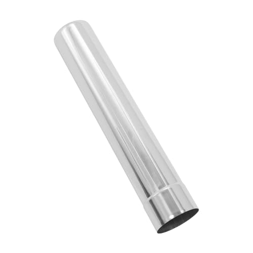 Toyvian Accesorios para Estufas De Tienda Chimenea Tubos De Estufa Tubo De Estufa De Tubo De Humos De La Estufa De Camping Tubo Estufa De Pellets Silver Acero Inoxidable