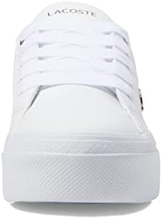 Lacoste Women's 45CFA0013 Sneaker, BLK/WHT, 10 | Image 5