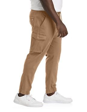 True Nation by DXL Men's Big and Tall Cargo Joggers3