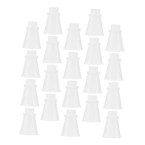 LIFKOME 20 piezas Boquillas para Extintores de Polvo Seco Accesorios de Repuesto Plástico Duradero Boca Ancha para Extinción Eficaz de Incendios Compatibles con Extintores Estándar