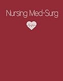 NURSING MED SURG: Blank Template Notebook for Medical Surgical Nursing