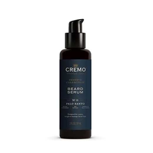 Cremo Beard Serum, Palo Santo Reserve Collection - Restores Moisture, Softens and Reduces Beard Itch for All Lengths of Facial Hair, 2 Fluid Ounces