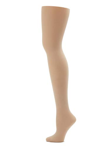 Capezio Ultra Soft Footed Tight - Size XX-Large, Nude