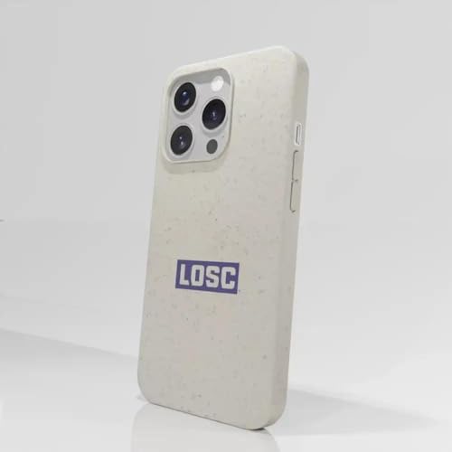 Coque iPhone 16 Pro LOSC blanche idéale au stade comme au quotidien