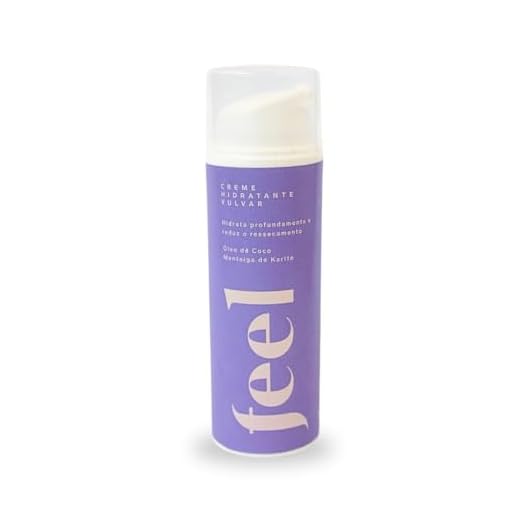 Creme Hidratante Vulvar Feel 50ml Reduz Ressecamento, Óleo de Coco e Manteiga de Karité