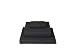 Mellanni Bed Sheet Set Brushed Microfiber 1800 Bedding - Wrinkle, Fade, Stain Resistant - Hypoallergenic - 3 Piece (Twin XL, Black)
