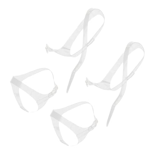 Mikinona Detachable High Heel Shoe Straps Anti-loose Shoelace for Loose Shoes Adjustable Buckle Tpu Triangle Lace for Ankle Easy to Use