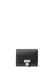 Silver-tone Hardware/Urbino Leather/Black