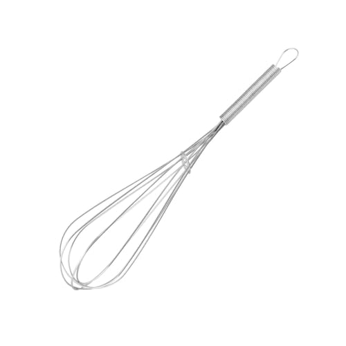 Zenker 42871 Schneebesen mit Hängeschlaufe 25x6cm aus Edelstahl, Silber, 25 x 6 x 5 cm