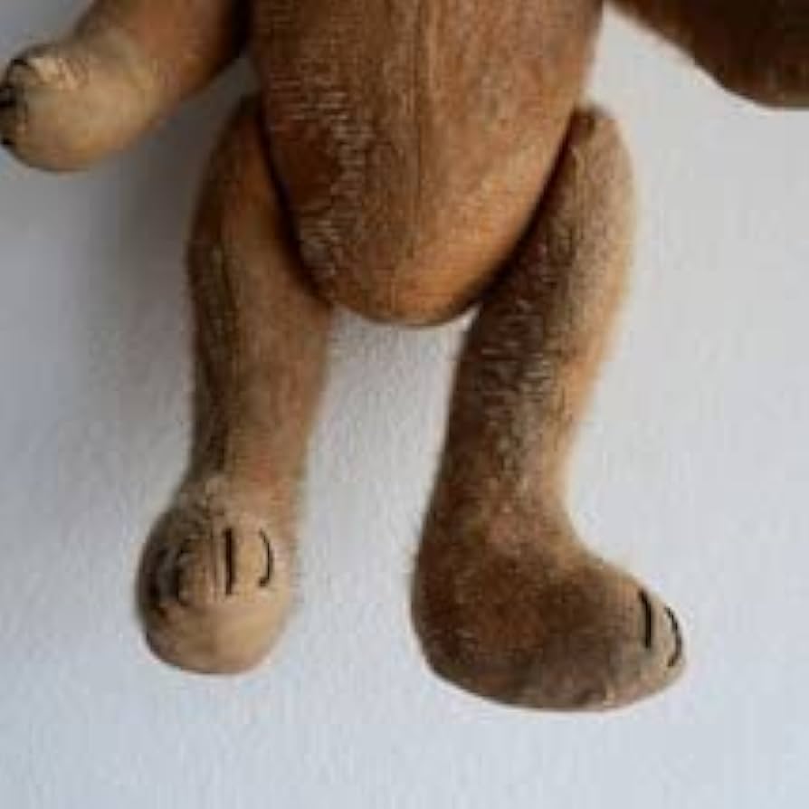 フランス アンティーク 20～30年代頃 テディベア シューボタン ぬいぐるみ