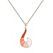 ZAG STORE Rena Rouge Transformation Stainless Steel Necklace (Orange)