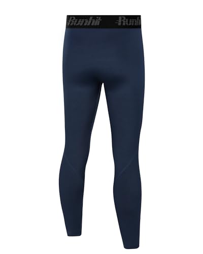 Runhit Boys Compression Leggings,Youth Athletic Tights Basketball Compression Pants,Boys Base Layer Pants Sports Legging2