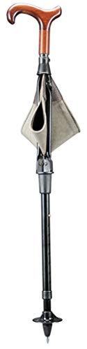 Stock-Fachmann® Jagdsitzstock Sitzstock Mit Derbygriff Aus Buche...