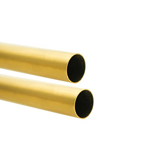 Tynulox H62 1/4"(6.5mm) OD Brass Tube 0.5mm Wall &times; 300mm Le