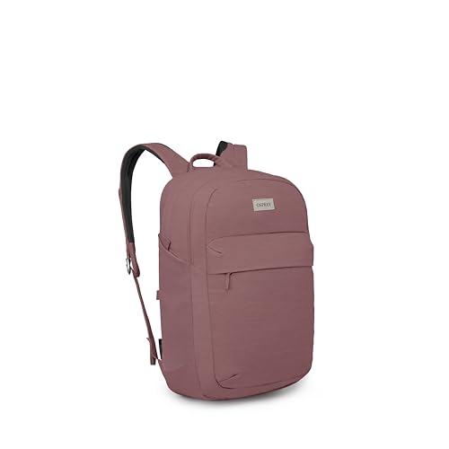 Image of Osprey Arcane XL Day Commuter Backpack - Everyday Bag with Laptop Sleeve and Bottle Pocket, Purple Garnet Heather
