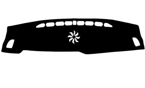 Coche Fundas Salpicadero Almohadilla Protectora Salpicadero Accesorio Coche Parasol Alfombra Accesorio Para Chery Para Jetour X70 Plus 2021 2025(Left Hand Black)