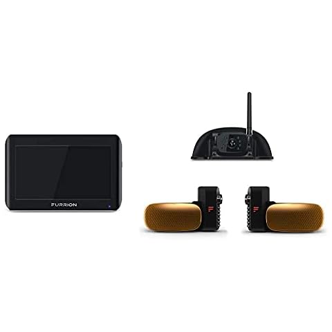 Furrion Vision S 3-Camera Wireless RV Backup System with 7-Inch Monitor, 1 Rear Sharkfin, 2 Side Running Light Cameras, Infrared Night Vision, Wide-Angle View, Hi-Res, IP65 Waterproof - FOS07TAEN Cover