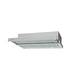 OPERACION SENCILLA: Permite prender sus dos lámparas LED de alta potencia para iluminar su cocina. Su panel de control mecánico complementa el equipo para regular sencillamente la potencia de succión.