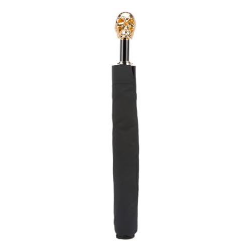 Parapluie automatique Pasotti Gold Skull 100 % polyester