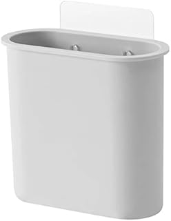 croselyu Multifunctional Toothbrush Toothpaste Storage Rack Bathroom Bathroom Wall-mounted Wall Storage Box Free Punching Rack (Grey2)