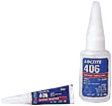 Loctite Prism 406 Surface Insensitive Instant Adhesive, 20gm Bottle, Clear (Case of 10)