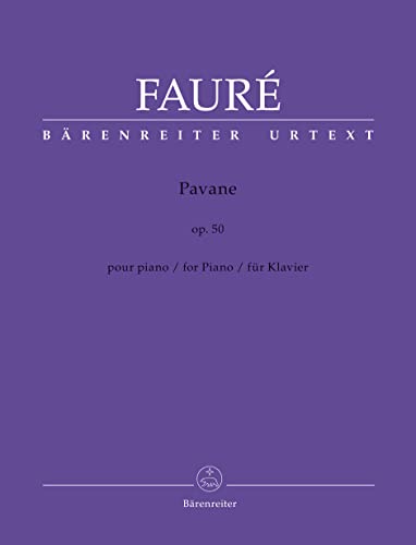 Pavane für Klavier op. 50