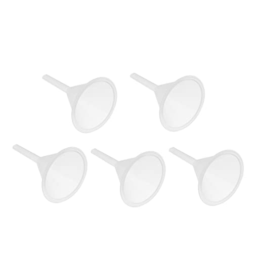 CIYODO Plastic Funnel Set 60ml Multipurpose Funnel Filter for Filling Bottles Flask Car Oil Changes Transmission Fluids