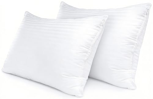 Pantrypoet Bed Gel Pillow 2-Pack Queen Cooling Fiber