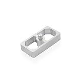 QGHAUC 1 Inch Universal Aluminum Leaf Spring Lowering Block Kit Versatile for Ride Height Adjustment(1 Pack)