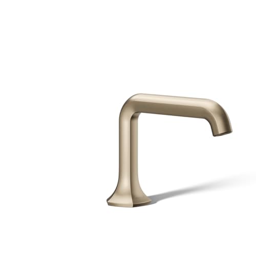KOHLER K- 27009-N-BV OCCASION™ LAV STRAIGHT SPOUT, Vibrant Brushed Bronze