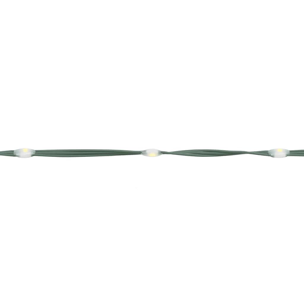 Choinka LED 182 cm, 363 ciepłe białe światło, 8 efektów, IP44, do użytku wewnątrz i na zewnątrz, składana, sztuczna choinka z gwiazdą, łatwy montaż, świąteczna dekoracja