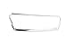 Perfit Liner New Grill Trim Surround Grille Molding Chrome Compatible With Subaru Impreza XV Crosstrek 2016 2017 2018 Fit SU1202100 91123FJ050 Front