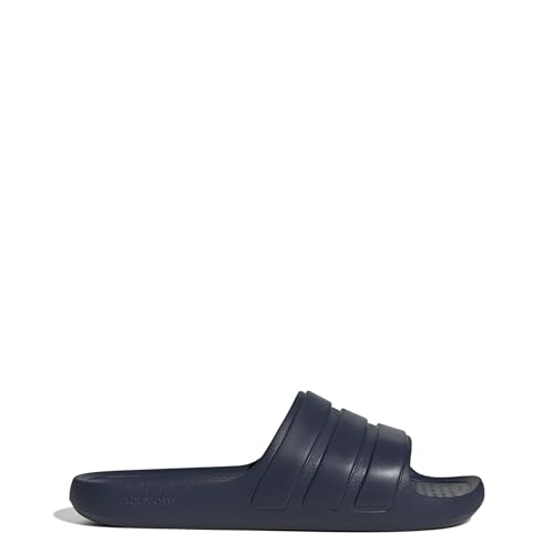 adidas Unisex Adilette Flow Slides RUTSCHEN, Shadow Navy/Shadow Navy/Shadow Navy