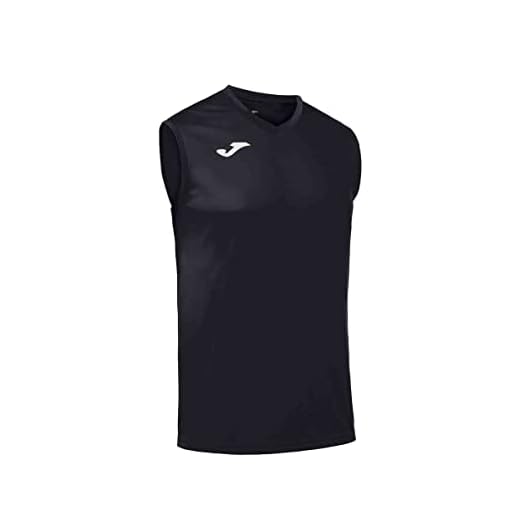 Joma Combi Camiseta Entrenamiento, Hombres, Negro, M