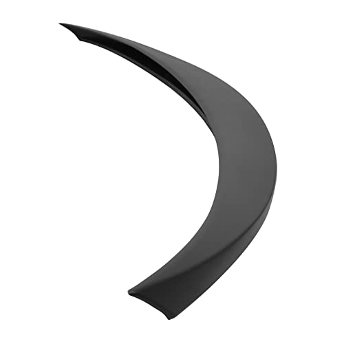 IKON MOTORSPORTS, Trunk Spoiler Compatible With 2014-2024 Infiniti Q50, Rear Trunk Boot Lid Spoiler Wing Lip ABS Plastic ER Style Painted #QAA Moonlight White Pearl, 2015 2016 2017 2018 2019 2020 2021